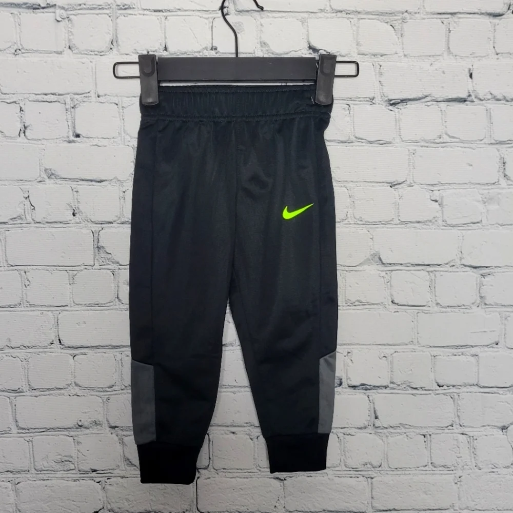 Nike Kids Size 2T Black Joggers
